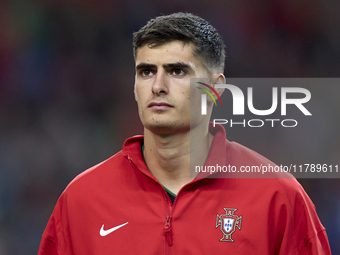 Antonio Silva of Portugal looks on before the UEFA Nations League 2024/25 League A Group A1 match between Portugal and Poland at Estadio Do...