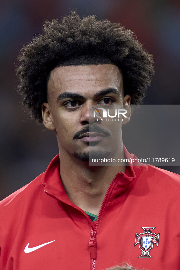 Renato Veiga of Portugal looks on before the UEFA Nations League 2024/25 League A Group A1 match between Portugal and Poland at Estadio Do D...