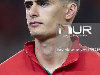 Antonio Silva of Portugal looks on before the UEFA Nations League 2024/25 League A Group A1 match between Portugal and Poland at Estadio Do...