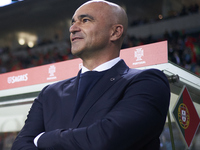 Roberto Martinez, Head Coach of Portugal, looks on before the UEFA Nations League 2024/25 League A Group A1 match between Portugal and Polan...