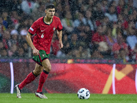 Antonio Silva of Portugal is in action during the UEFA Nations League 2024/25 League A Group A1 match between Portugal and Poland at Estadio...