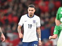 Morgan Rogers, 19, from England, looks on during the UEFA Nations League 2024/5, League B, Group B2 match between England and the Republic o...