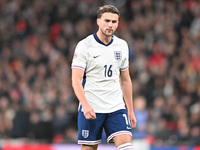 Taylor Harwood Bellis (16 England) looks on during the UEFA Nations League 2024/5, League B, Group B2 match between England and the Republic...