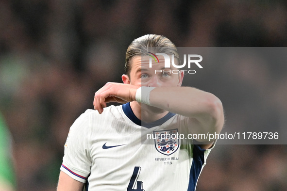 Connor Gallagher (4 England) looks on during the UEFA Nations League 2024/5, League B, Group B2 match between England and the Republic of Ir...