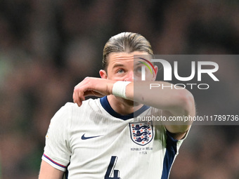 Connor Gallagher (4 England) looks on during the UEFA Nations League 2024/5, League B, Group B2 match between England and the Republic of Ir...