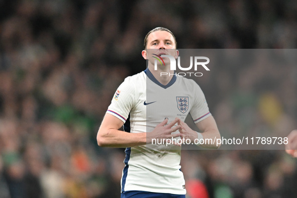 Connor Gallagher (4 England) looks on during the UEFA Nations League 2024/5, League B, Group B2 match between England and the Republic of Ir...