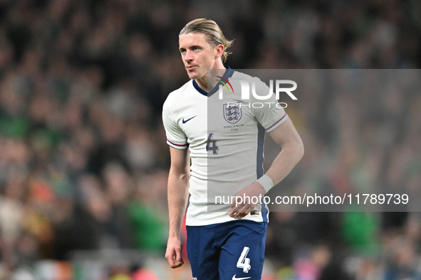 Connor Gallagher (4 England) looks on during the UEFA Nations League 2024/5, League B, Group B2 match between England and the Republic of Ir...