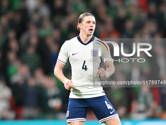 Connor Gallagher (4 England) looks on during the UEFA Nations League 2024/5, League B, Group B2 match between England and the Republic of Ir...