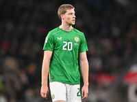 Mark McGuinness (20, Republic of Ireland) looks on during the UEFA Nations League 2024/5, League B, Group B2 match between England and the R...