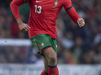 Renato Veiga of Portugal is in action during the UEFA Nations League 2024/25 League A Group A1 match between Portugal and Poland at Estadio...