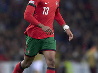 Renato Veiga of Portugal is in action during the UEFA Nations League 2024/25 League A Group A1 match between Portugal and Poland at Estadio...