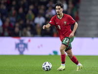 Vitor Ferreira 'Vitinha' of Portugal is in action during the UEFA Nations League 2024/25 League A Group A1 match between Portugal and Poland...