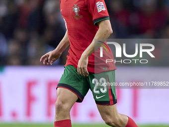 Vitor Ferreira 'Vitinha' of Portugal is in action during the UEFA Nations League 2024/25 League A Group A1 match between Portugal and Poland...