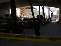 A woman is stabbed and is in likely condition at East 42nd Street and 1st Avenue by the United Nations in Manhattan, New York, United States...