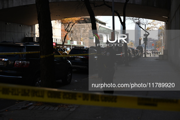 A woman is stabbed and is in likely condition at East 42nd Street and 1st Avenue by the United Nations in Manhattan, New York, United States...