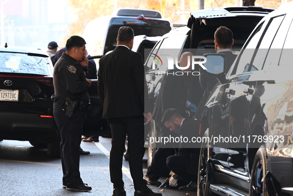 A woman is stabbed and is in likely condition at East 42nd Street and 1st Avenue by the United Nations in Manhattan, New York, United States...