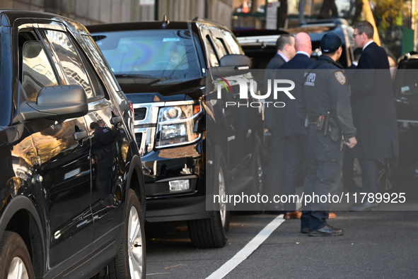 A woman is stabbed and is in likely condition at East 42nd Street and 1st Avenue by the United Nations in Manhattan, New York, United States...