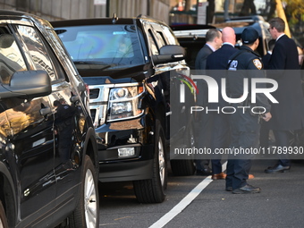 A woman is stabbed and is in likely condition at East 42nd Street and 1st Avenue by the United Nations in Manhattan, New York, United States...