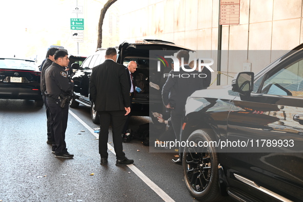 A woman is stabbed and is in likely condition at East 42nd Street and 1st Avenue by the United Nations in Manhattan, New York, United States...