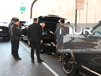 A woman is stabbed and is in likely condition at East 42nd Street and 1st Avenue by the United Nations in Manhattan, New York, United States...