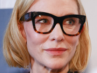 Cate Blanchett attends the opening of 'Manifesto' exhibition by Julian Rosefeldt in the Centre Of Contemporary Art as part of the 32nd Energ...