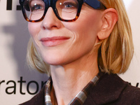 Cate Blanchett attends the opening of 'Manifesto' exhibition by Julian Rosefeldt in the Centre Of Contemporary Art as part of the 32nd Energ...