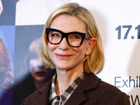 Cate Blanchett attends the opening of 'Manifesto' exhibition by Julian Rosefeldt in the Centre Of Contemporary Art as part of the 32nd Energ...