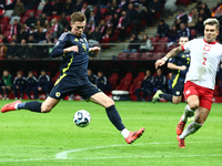 Scott McTominay and Kamil Piatkowski during UEFA Nations League match Poland - Scotland at National Stadium in Warsaw, Poland on November 18...