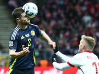 Anthony Raltson during UEFA Nations League match Poland - Scotland at National Stadium in Warsaw, Poland on November 18, 2024. (