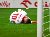 Piotr Zielinski during UEFA Nations League match Poland - Scotland at National Stadium in Warsaw, Poland on November 18, 2024. (