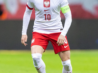 Piotr Zielinski  during UEFA Nations League match Poland vs Scotland in Warsaw Poland on 18 November 2024. (