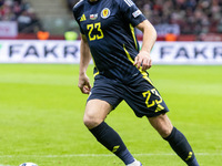 Kenny McLean  during UEFA Nations League match Poland vs Scotland in Warsaw Poland on 18 November 2024. (