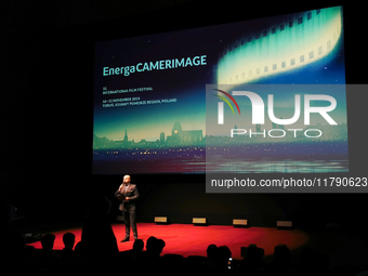 The main screening room at the Cultural and Congress Centre Jordanki during the 32nd International Film Festival Energa CAMERIMAGE in Torun,...