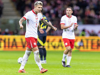 Kamil Piatkowski  during UEFA Nations League match Poland vs Scotland in Warsaw Poland on 18 November 2024. (