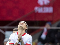 Kamil Piatkowski  during UEFA Nations League match Poland vs Scotland in Warsaw Poland on 18 November 2024. (