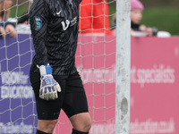 Tatiana Saunders of Durham Women participates in the FA Women's Championship match between Durham Women FC and London City Lionesses at Maid...