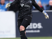 Tatiana Saunders of Durham Women plays during the FA Women's Championship match between Durham Women FC and London City Lionesses at Maiden...