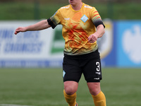 Emma Mukandi of London City Lionesses plays during the FA Women's Championship match between Durham Women FC and London City Lionesses at Ma...