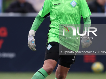 Grace Moloney of London City Lionesses plays during the FA Women's Championship match between Durham Women FC and London City Lionesses at M...