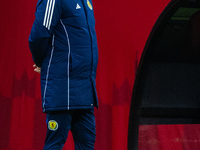 Steve Clarke  during the  UEFA Nations League 2024 League A Group A1 match between Poland and Scotland, at the  PGE Narodowy in Warsaw, Pola...