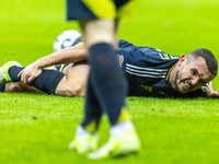 John McGinn during the  UEFA Nations League 2024 League A Group A1 match between Poland and Scotland, at the  PGE Narodowy in Warsaw, Poland...