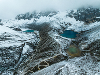 View of Yading National Nature Reserve in Ganzi City, Sichuan Province, on October 16, 2024. (