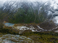 View of Yading National Nature Reserve in Ganzi City, Sichuan Province, on October 16, 2024. (