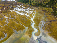 View of Yading National Nature Reserve in Ganzi City, Sichuan Province, on October 16, 2024. (