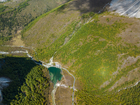 View of Yading National Nature Reserve in Ganzi City, Sichuan Province, on October 16, 2024. (