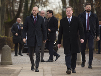 French Minister of Foreign Affairs Jean-Noel Barrot arrives at the EU's Big Five meeting in Warsaw, Poland, on November 19, 2024. Polish Min...