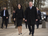 German Minister of Foreign Affairs Annalena Baerbock arrives at the EU's Big Five meeting in Warsaw, Poland, on November 19, 2024. Polish Mi...