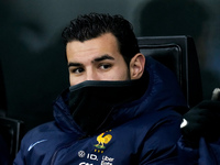 Theo Hernandez of France looks on during the UEFA Nations League 2024/25 League A Group 2 match between Italy and France at Stadio Giuseppe...