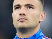 Alessandro Buongiorno of Italy looks on during the UEFA Nations League 2024/25 League A Group 2 match between Italy and France at Stadio Giu...