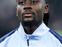 Manu Kone' of France looks on during the UEFA Nations League 2024/25 League A Group 2 match between Italy and France at Stadio Giuseppe Meaz...